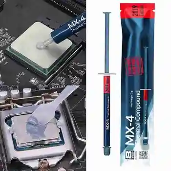 MX-4 2g Procesorius CPU Aušintuvo Aušinimo Ventiliatorius VGA Junginys Heatsink Šilumos Gipso Pasta, Tepalas W3Y6