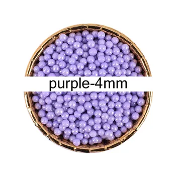 2/4mm, 10g Pyragą Pabarstyti Cukraus Granulių Violetinė Pyragas Apdaila Duonos Kepimo Įrankių Drožlių Ornamentu Saldainiai