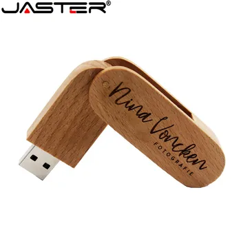 JASTER takubi Medinis USB atmintukas pendrive 4GB 8GB 16G 32GB 64GB USB 2.0 Memory stick U dick vestuvių dovana LOGOTIPAS tinkinti