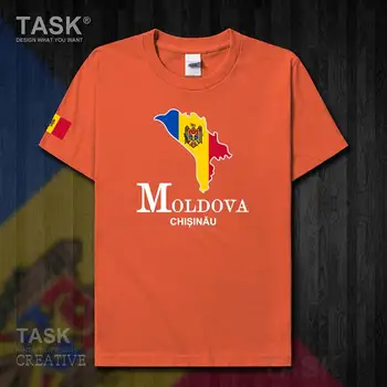 Moldovos Kišiniovo t shirt mens naujas Top marškinėliai Mados Trumpas rankovėmis drabužius nacionalinės žemėlapis vasaros atsitiktinis sporto 50