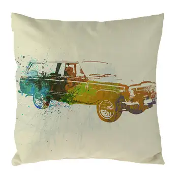 45cm*45cm Spalvingas automobilių tema raidžių lino/medvilnės mesti pagalvę padengti pagalvėlė padengti namų dekoratyvinės pagalvės 1719
