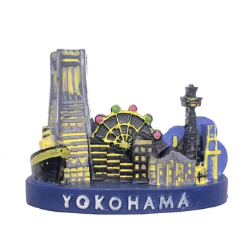 Japonijos Yokohama Šaldytuvas Magnetas Žinomas Miestas Šaldytuvas Magnetinis Lipdukas, Kelionių Suvenyrai, Namų Puošybai