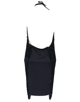 Dideli Dydžiai Seksualus 2XL Backless Mini Klubas Suknelė Karšto Pardavimo Mados Moterų Black Club Mini Suknelė Plius Dydis XXL W846067