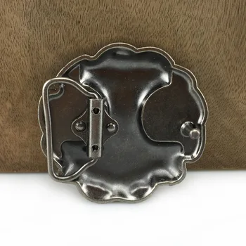 Zinc alloy music belt buckle 103718 Western jeans retro belt buckle
