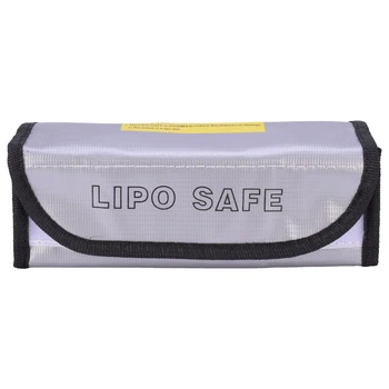 Karšto 4PCS 185x75x60mm Nešiojama Baterija Guard Maišelį Sprogimo įrodymas Krepšys RC Lipo Baterijos įdėjimas Saugus Krepšys