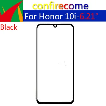 10vnt\Daug Huawei Honor 10i HRY-LX1T Priekiniai Touch Panel LCD Ekranas Iš Stiklinį Dangtelį Objektyvo Telefonu Remontas, Pakeisti Dalys