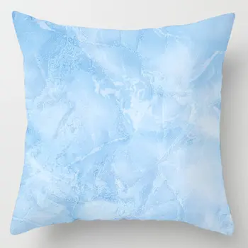 Ežero Blue Marble Geometrinis Sofos Pagalvėlė Padengti Dekoratyvinių Užvalkalas Namų Dekoro Pillowcover 45*45cm Poliesteris Mesti Pagalvių užvalkalai