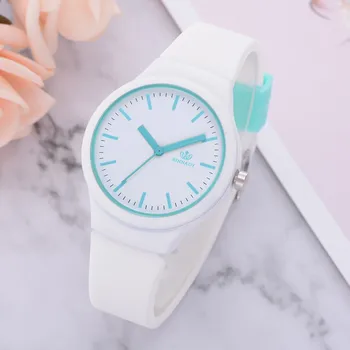 Moteriški Žiūrėti Ponios Kieto Modelio Laikrodis Laikrodis Silikono Dirželis Mados Moterų Laikrodžiai Atsitiktinis Žiūrėti Moterims, Stilinga Prabanga