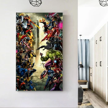 Stebuklas Keršytojas Anime Plakatai Superherojus žmogus-Voras 