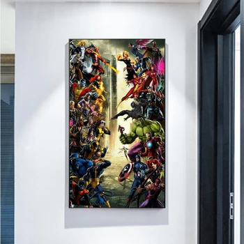 Stebuklas Keršytojas Anime Plakatai Superherojus žmogus-Voras 