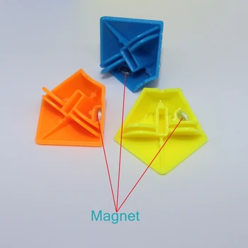 Mažai Magija Yuxin Magiškasis kubas 3x3x3 Greitis, Magnetinio kubas 3*3*3 Magnetas kubą 3x3 Įspūdį cubo magico Profissional Švietimo Žaislai