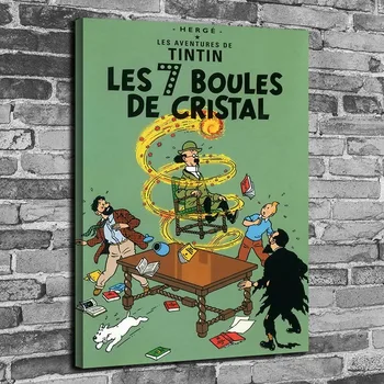 Tentenas Et Les 7 Ruošinių De Cristal Nuotrauką Namų Dekoro Šiaurės Drobės Tapybos Sienos Meno ir spaudos Plakatai