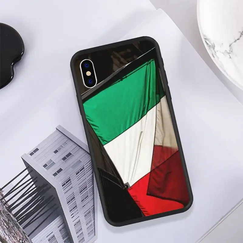 Italijos Vėliavos Telefono dėklas Skirtas IPhone 11 12 Pro Max 6 6s 7 8 Plus XS XR 12mini Se 2020 Atveju
