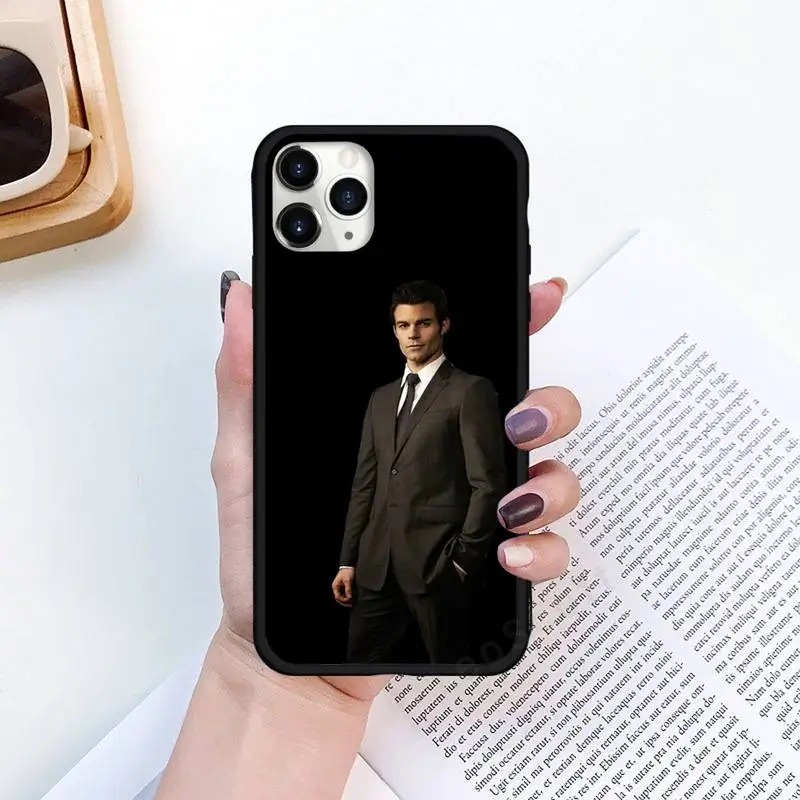Vampyro Dienoraščiai Klaus Mikaelson Telefono dėklas skirtas iPhone 11 12 mini pro XS MAX 8 7 6 6S Plus X 5S SE 2020 XR Prabanga shell funda
