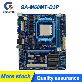 Už Gigabyte GA-M68MT-D3P Originalus motininę Plokštę Socket AM3 DDR3 8GB SATA II USB2.0 VGA Micro ATX Naudoti pagrindinėje Plokštėje